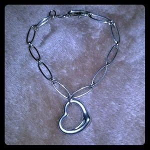 100% Authentic Tiffany Open Heart Bracelet
